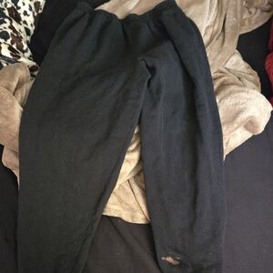 Black Cozy Sweatpants